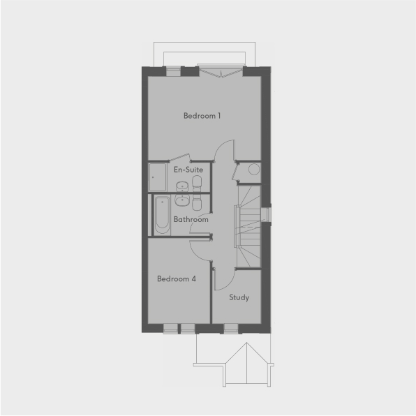 Plot 17 The Nesfield 4 Bed Home Chartford Homes